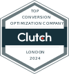 top clutch.co conversion optimization company london 2024